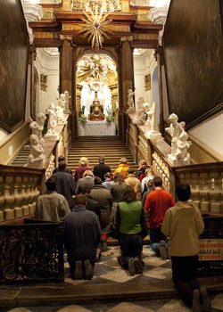 Brno: Svaté schody – rozjímání o utrpení Páně